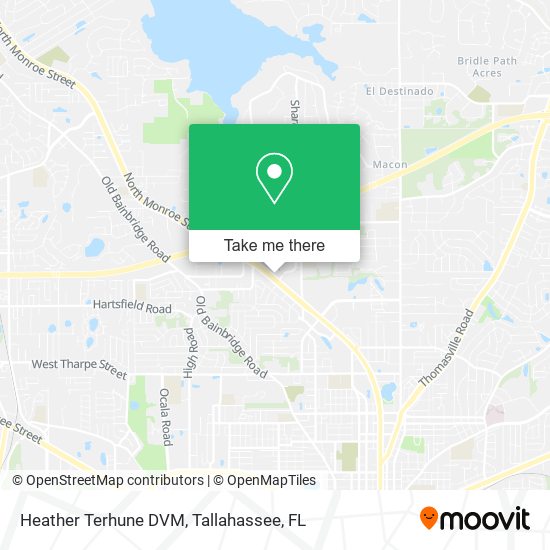 Heather Terhune DVM map