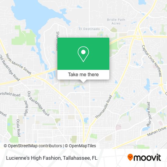 Lucienne's High Fashion map