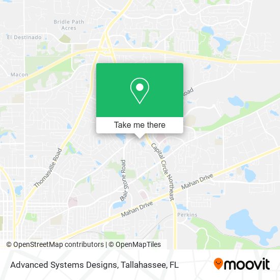 Advanced Systems Designs map