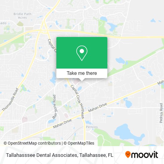 Tallahasssee Dental Associates map