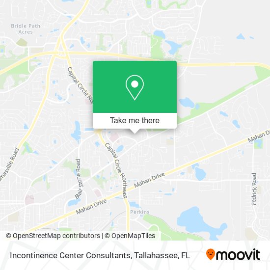Incontinence Center Consultants map