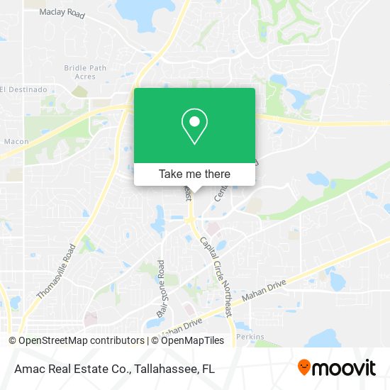 Amac Real Estate Co. map
