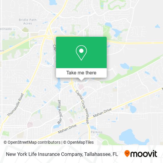 Mapa de New York Life Insurance Company