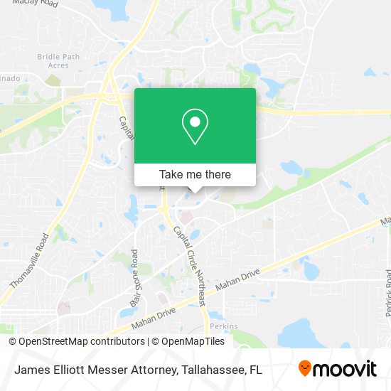 James Elliott Messer Attorney map