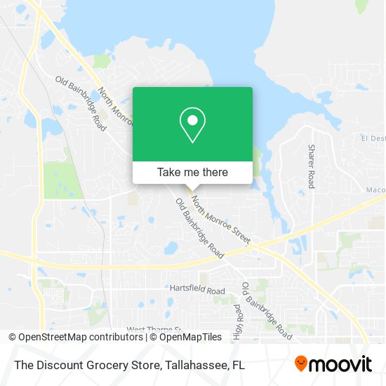 The Discount Grocery Store map