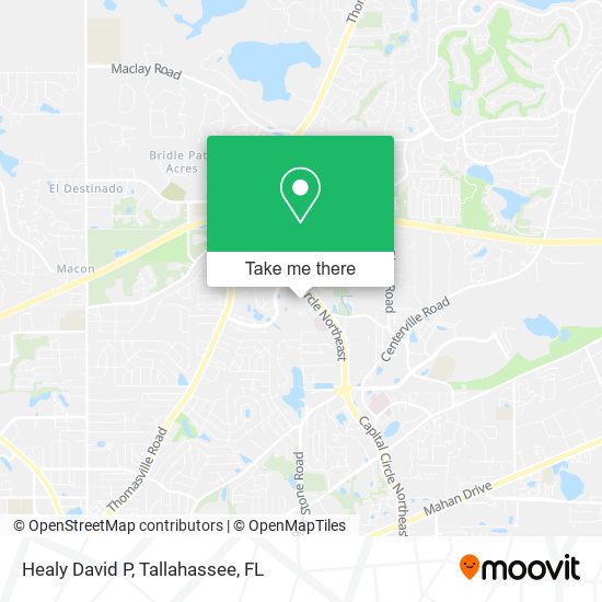 Mapa de Healy David P