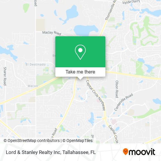 Mapa de Lord & Stanley Realty Inc