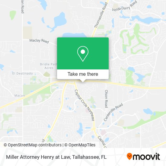 Mapa de Miller Attorney Henry at Law