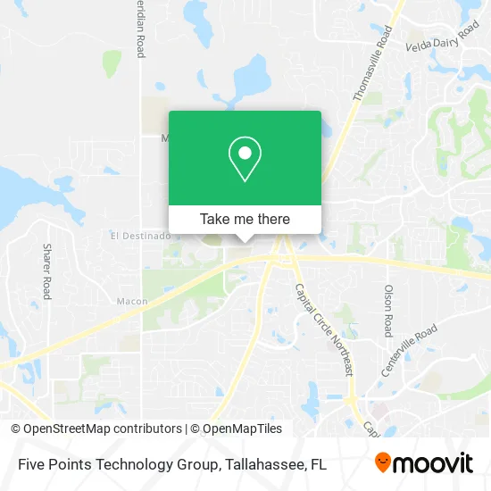 Five Points Technology Group map