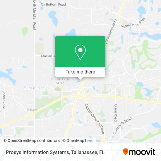 Prosys Information Systems map