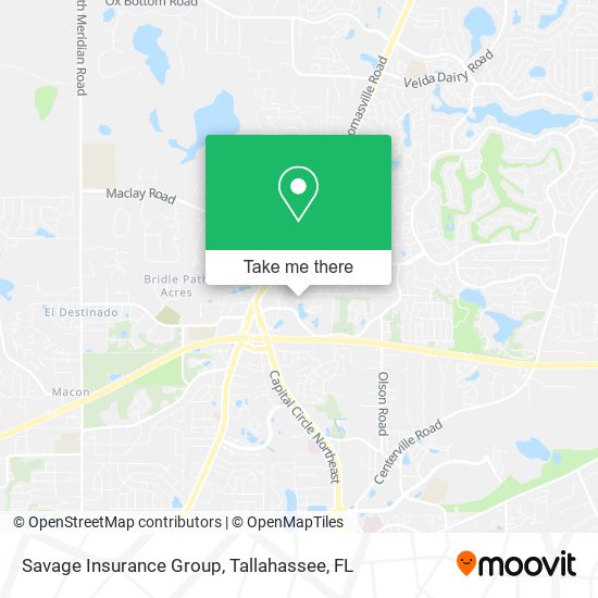 Mapa de Savage Insurance Group