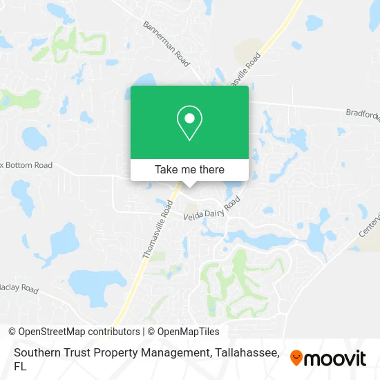 Southern Trust Property Management map