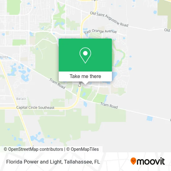Florida Power and Light map