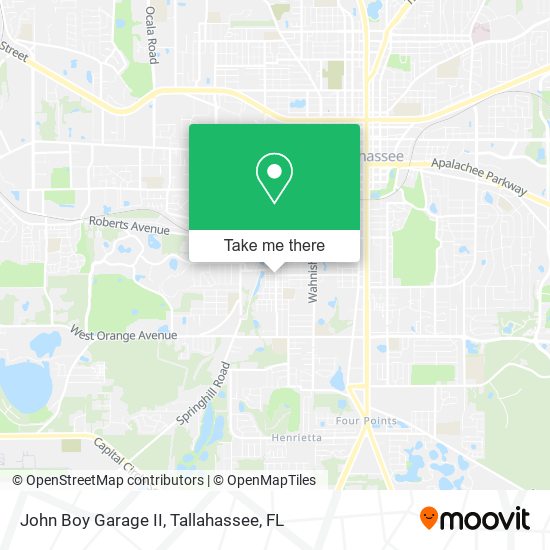 Mapa de John Boy Garage II
