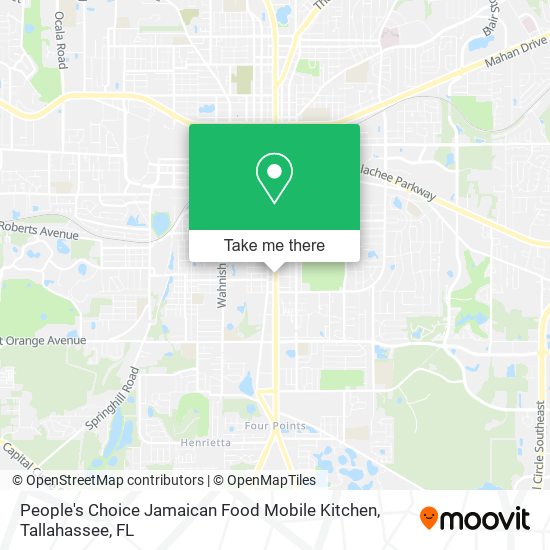 People's Choice Jamaican Food Mobile Kitchen map