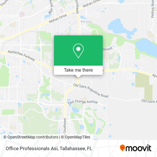Office Professionals Asi map