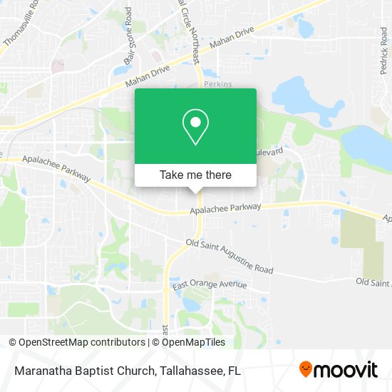 Maranatha Baptist Church map