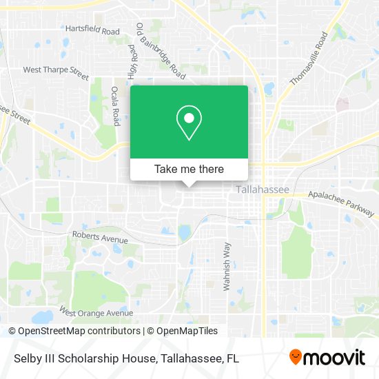 Mapa de Selby III Scholarship House