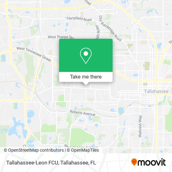 Tallahassee-Leon FCU map