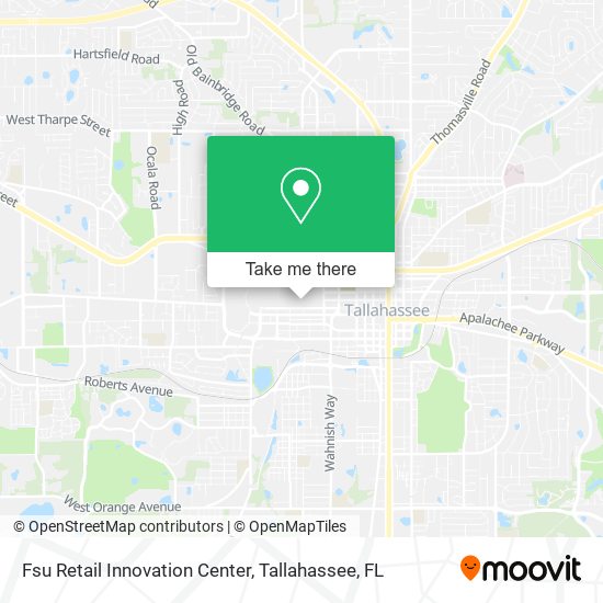 Fsu Retail Innovation Center map