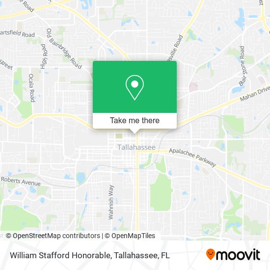 Mapa de William Stafford Honorable