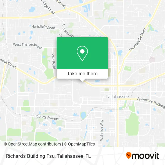 Mapa de Richards Building Fsu