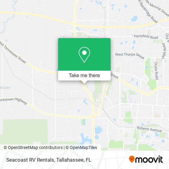 Seacoast RV Rentals map