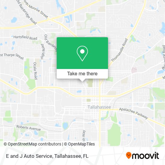 Mapa de E and J Auto Service