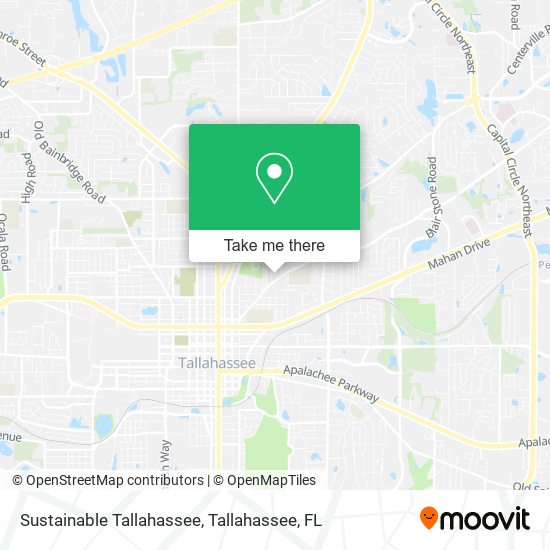 Mapa de Sustainable Tallahassee