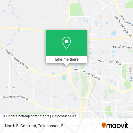 North Fl Contract map
