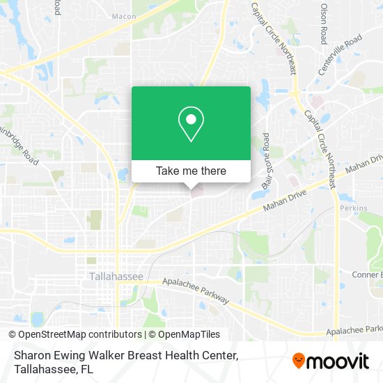 Sharon Ewing Walker Breast Health Center map