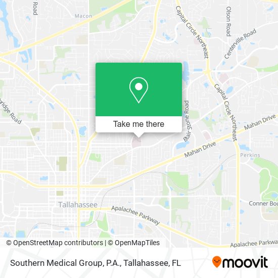 Southern Medical Group, P.A. map