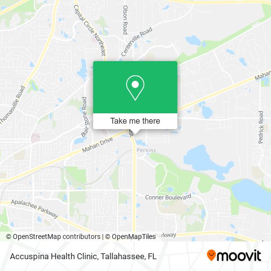 Mapa de Accuspina Health Clinic