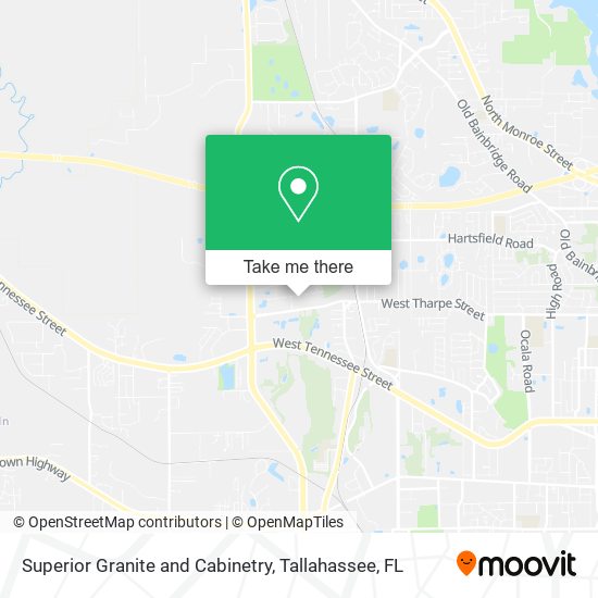 Superior Granite and Cabinetry map