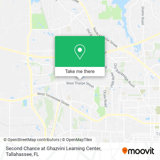 Second Chance at Ghazvini Learning Center map