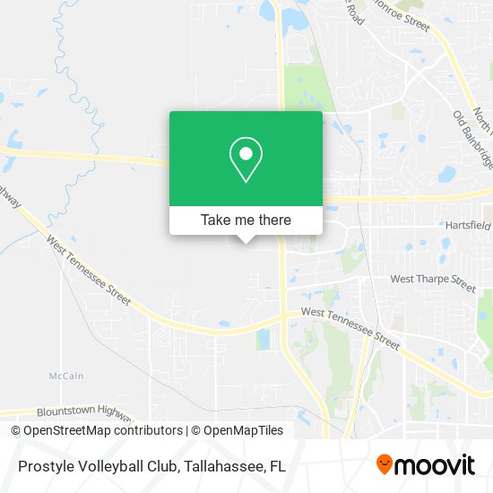 Prostyle Volleyball Club map