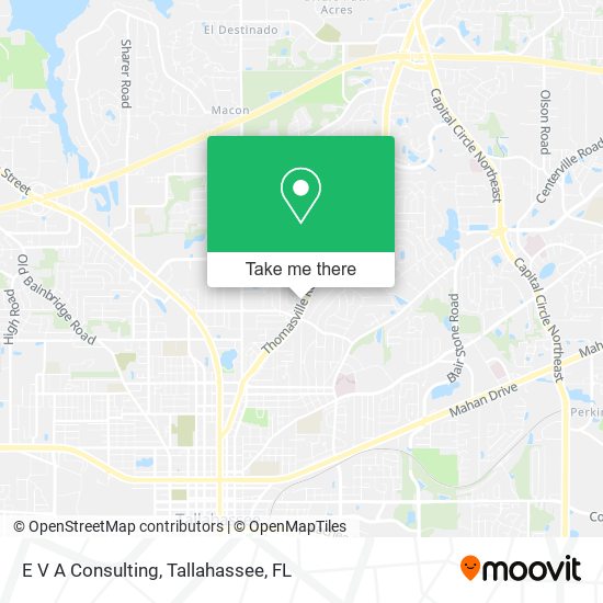 E V A Consulting map