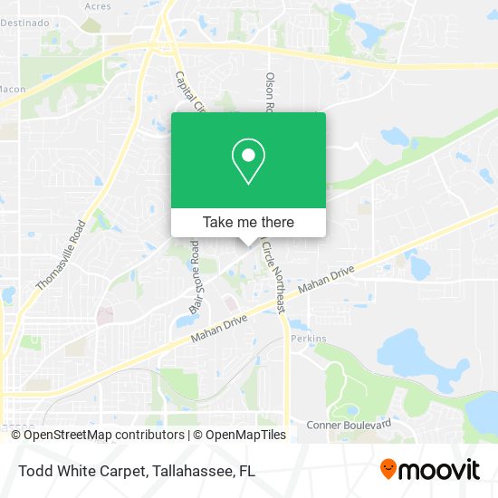 Mapa de Todd White Carpet