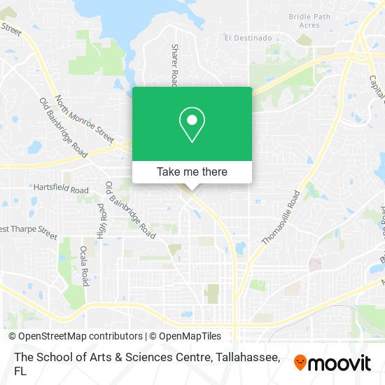 Mapa de The School of Arts & Sciences Centre