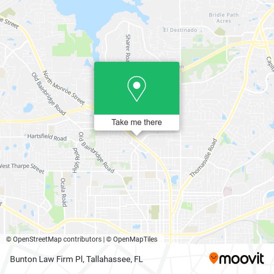 Bunton Law Firm Pl map