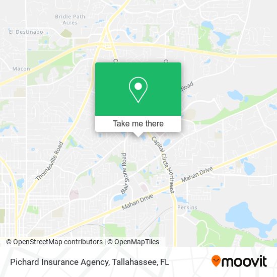Mapa de Pichard Insurance Agency