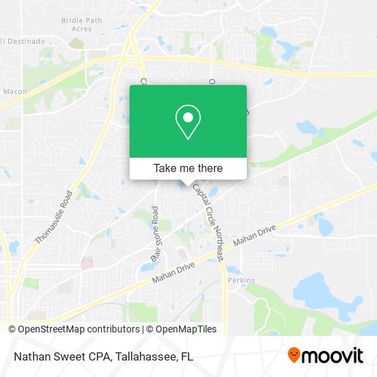 Nathan Sweet CPA map