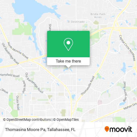 Mapa de Thomasina Moore Pa
