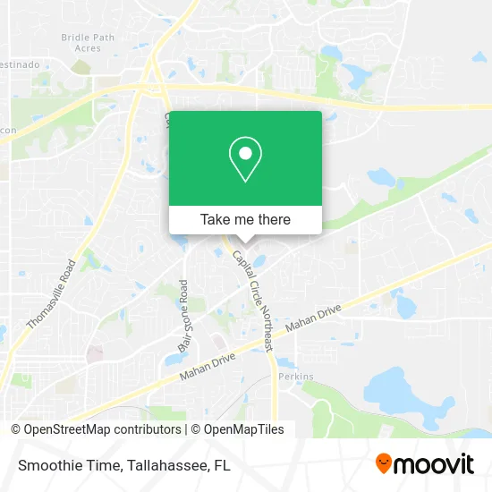 Smoothie Time map