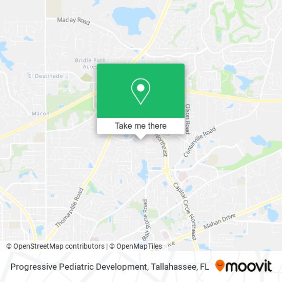 Progressive Pediatric Development map