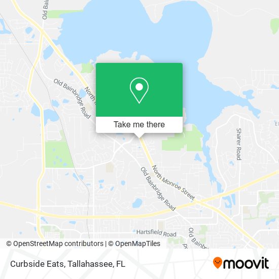 Mapa de Curbside Eats