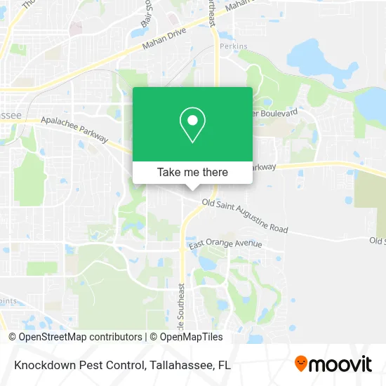 Knockdown Pest Control map