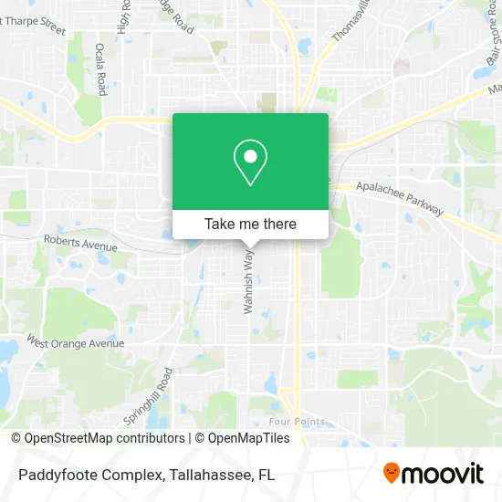 Paddyfoote Complex map