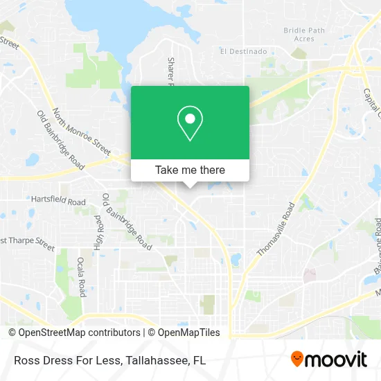 Ross Dress For Less map