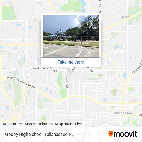 Godby High School map